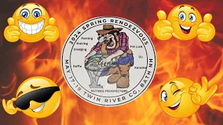 spring rendezvous biggest gold panning event of the year WAM NH twin river campground