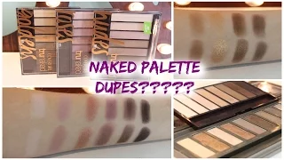 Naked Palette DUPES?? | Cover Girl TruNaked Palette Review,Swatches and Dupe Comparison
