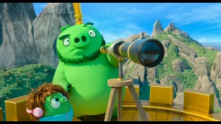 Big ice ball attacking piggy island | The Angry Birds Movie 2