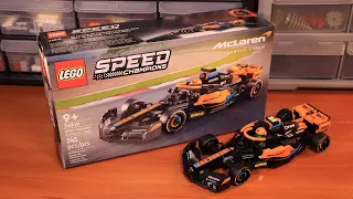 Lego Speed Champions Set 76919 ~ 2023 Mclaren F1 Race Car | 4K