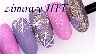 Zima na paznokciach! Czyli szybki, łatwy i prosty tutorial! Manicure dla Ciebie!