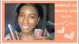 Makeup By Mario Liquid Bronzer and Dior Bronzed Glow Blush & Lip Oil 1st Impressions