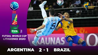 Argentina 2 vs 1 Brazil  Match Highlights in the FIFA Futsal World Cup 2021 | HD