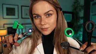 ASMR All Medical RP's Combo (Cranial Nerve Exam, Eye Exam, Ear Exam, Ear Cleaning, Scalp Exam)