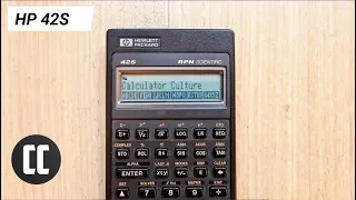 HP 42S Scientific Calculator from 1988
