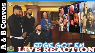 Edge Gets Help From The Mysterios Against Roman & The Usos - LIVE REACTION | Smackdown Live 7/9/21