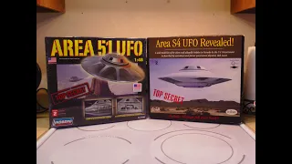 My review of the Area S4 UFO Roswell Testors model kit aka Bob Lazar kit with Area 51 UFO kit