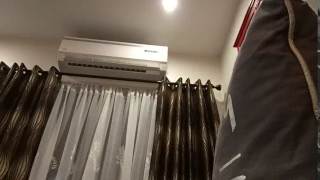 Time-lapse of a Kolin brand air conditioner swinging vane