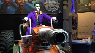 The Joker Animatronic for Six Flags Justice League Dark Ride IAAPA 2014