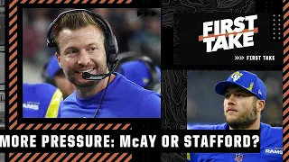 Stafford or McVay: Who is under more pressure in Super Bowl LVI? | First Take