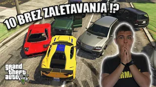 10 MIN VOŽNJE BREZ ZALETAVANJA!!! (GTA 5 CHALLENGE) [SLO] #roadto5k