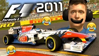 PLAYING F1 2011 CAREER MODE