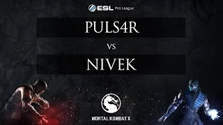MKX - puls4r vs. Nivek - ESL Pro League 2015 - EU Week 1 Quarterfinal