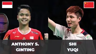 Anthony Sinisuka Ginting (INA) vs Shi Yuqi (CHN) | Badminton Highlight