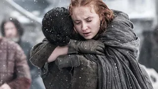 Sansa Stark and Jon Snow Санса Старк и Джон Сноу Игра престолов GOT game of thrones ДжонСа JonSa