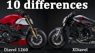 Ducati Diavel 1260 or XDiavel - how different they really are?