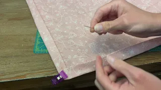 How to Attach Your Binding & FINISH Your QUILT | Baker Hill Farm