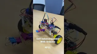 Self balancing robot control with Arduino