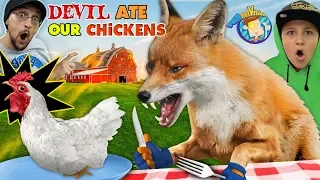 WILD FOX vs. OUR CHICKENS 😩 Spoiler: Chix didn't make it! (FV Family Vlog)