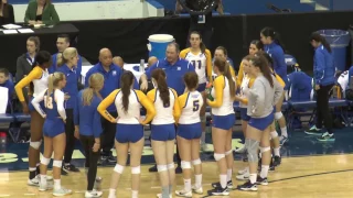 Ryerson's women's volleyball team falls on home court to Alberta