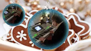 Christmas medley  played on Yamaha  Tyros 3