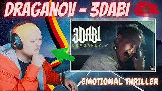 THIS HIT ME AND I DON'T KNOW WHY | 🇲🇦 Draganov - 3dabi | German rapper reacts