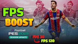 How to fix lag pes 2021|| low end pc -update 2023