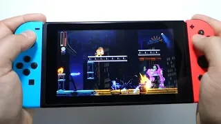 Mega Man 11 Nintendo Switch gameplay - testing all levels