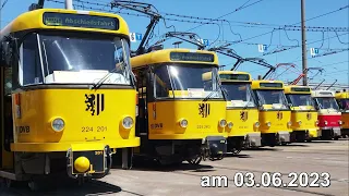 Dresden, "längster Tatra Abschied der Welt"; Finale am 03.06.2023