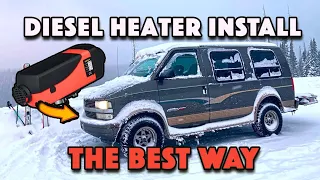 How to Install a Diesel Heater the BEST Way!