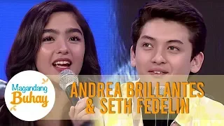 Andrea tells how Seth is protective of her  | Magandang Buhay