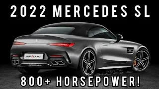 2022 Mercedes SL DETAILS! - New Design, New Engines, ETC! (800+HP!)
