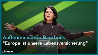 Außenministerin Annalena Baerbock (B'90/Grüne): EU stärken, reformieren & Ukraine aufnehmen | 25.11.