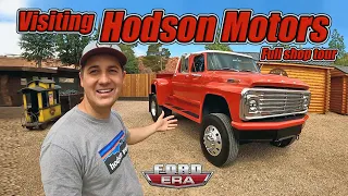 Visiting Hodson Motors Compound!! Full Truck & Shop Tour | Ford Era