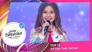 Junior Eurovision 2020: TOP 12 (After The Show)