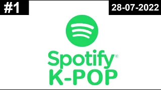 [TOP 16] MOST STREAMED KPOP SONGS ON SPOTIFY IN THE PAST 24 HOURS (28-07-2022) #1