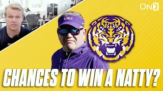 Odds LSU Tigers Win A NATIONAL Championship Under Brian Kelly? | ESPN's Greg McElroy Says "50%"