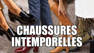 ANTI-TRENDS : LES CHAUSSURES INTEMPORELLES À AVOIR