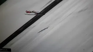 Stefan Kraft Vikersund 2018 seria próbna 235m DANGEROUS JUMP