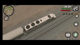 GTA SA 4 car brown streak train no cheats