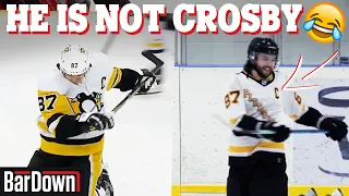 FAKE SIDNEY CROSBY IN A BEER LEAGUE GAME