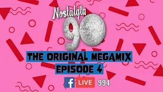 Nostalgia 90 - Megamix 4 - Dance anni 90 Best of 90s 90er Dj Set 90-e anos 90 italodance eurodance