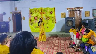 ||Haaye chaka chaka chaka hai tu dance|| superb dance by Gunjan||Pawan Bhai ki haldi ceremony||❤️❤️