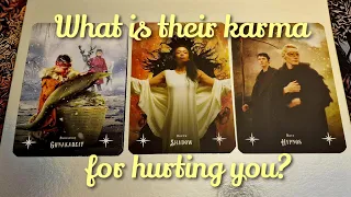 🔮What is their karma for hurting you?🔮 pick a card tarot, timeless ✨️