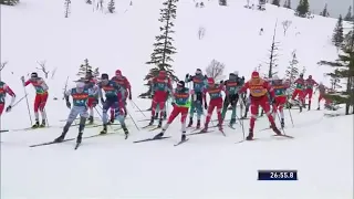 Александр Большунов красавчик!!!лыжные гонки.34км .ski tour 20.02.2020