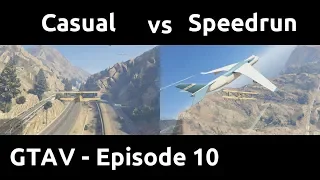 Casual VS Speedrun in GTAV #10 - Ignoring Rockstar's Instructions