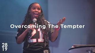 THE KING IS HERE | Overcoming The Tempter | Matthew 4:1-16 | Courtney McClendon
