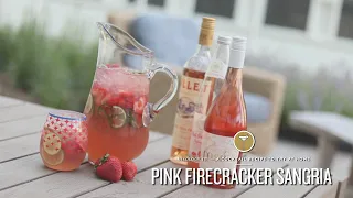 Mixology 101 - Pink Firecracker Sangria