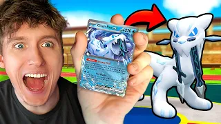 Pokemon Cards Decide Our Team, Then We Battle!