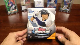 2018 Topps Finest Baseball Hobby Box Break